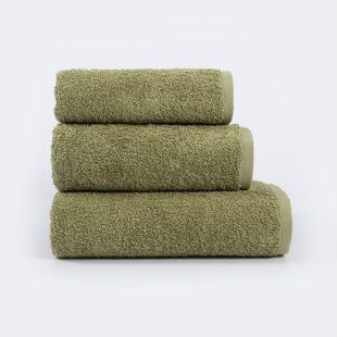 Рушник Iris Home Готель - 440 г/м2 Оливковий, 70х140 см