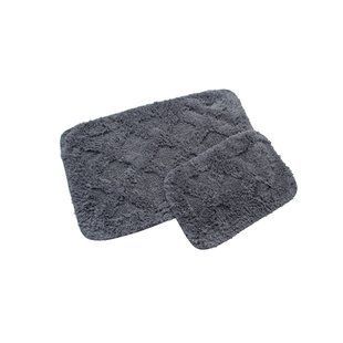 Набір килимків Irya Burns antrasit антрацит 60x90+40x60