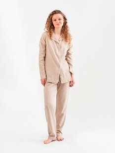 Піжама жіноча Lotus Home Charly бежевий L
