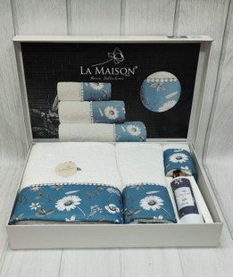 Подарочный набор полотенец с духами La Maison Vera