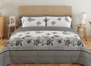 Комплект постільної білизни ТЕП Soft dreams Black Butterfly 70x70 сімейний