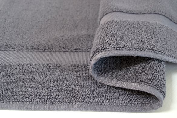 Полотенце для ног Lotus Home Premium Microcotton Antrasit 800 г м&sup2; 50*70