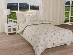 Простынь Ранфорс БД62 Leleka-Textile 150х220 цветной