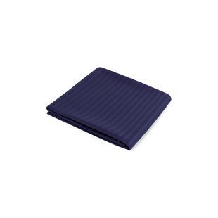 Пододеяльник Iris Home Отель Сатин Страйп 1*1 темно-синий 160*220
