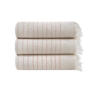 Полотенце из льна Lotus Home - Line коралловое 50*90