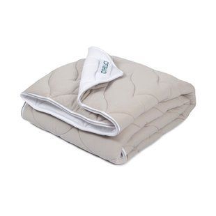 Ковдра антиалергенна Othello Colora Grey/White двоспальна євро 195х215 см