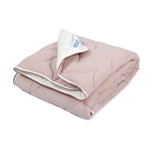Ковдра антиалергенна Othello Colora Lilac/Cream двоспальна євро 195х215 см