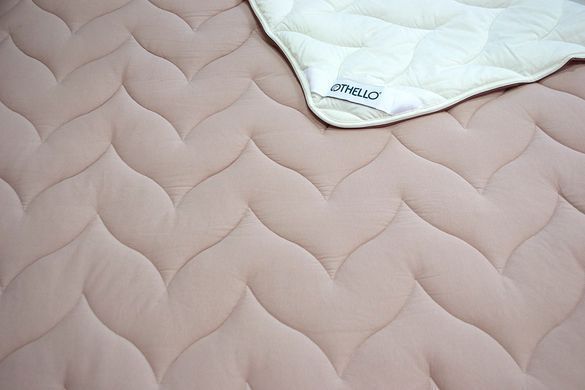 Ковдра антиалергенна Othello Colora Lilac/Cream двоспальна євро 195х215 см