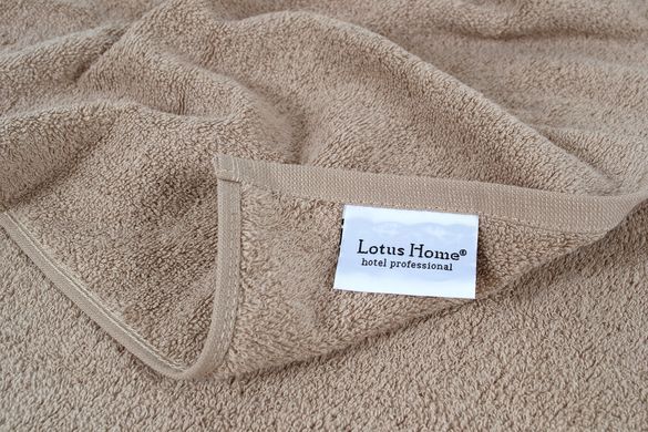 Рушник Lotus Home - Hotel Basic кавовий 50*90 (16/1) 400 г/м&sup2;