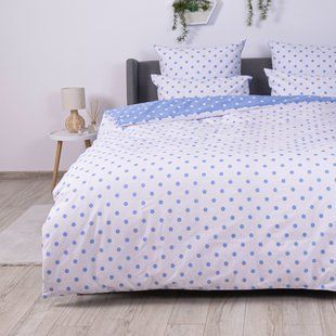 Комплект постільної білизни ТЕП Light Blue Dots 70x70 сімейний