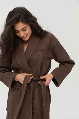 Халат Lotus Home Waffle brown L