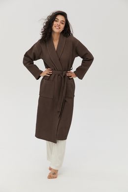 Халат Lotus Home Waffle brown L