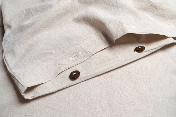 Простирадло з наволочками Lotus Home Washed Cotton - Kahve-bej 260*280