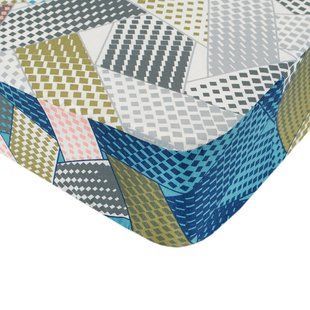 Простирадло Iris Home ранфорс Mosaic 140x200+25 на резинці