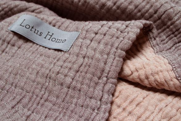 Покривало Lotus Home - Sia muslin wine-mousse 220*240