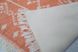 Плед мікроплюш Barine Kilim orange 130x170
