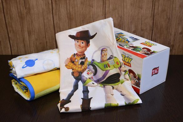Підлітковий комплект Disney TAC Toy Story 4 Adventure Ранфорс / простирадло на резинці
