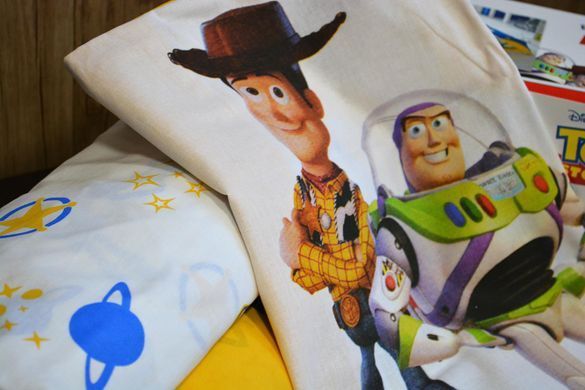 Підлітковий комплект Disney TAC Toy Story 4 Adventure Ранфорс / простирадло на резинці