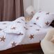 Комплект постільної білизни ТЕП Soft dreams Зірки какао 50x70 підлітковий