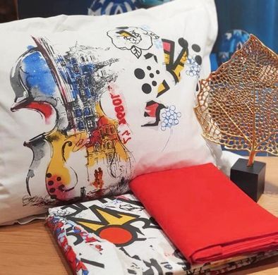 Постільна білизна Karaca Home Beris kirmizi 2019-2 червоний ранфорс підліткове
