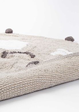 Килимок в дитячу кімнату Irya Wooly a.gri світло-сірий 110x110