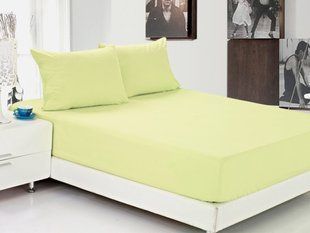 Постельное белье Ранфорс Летний РЛ303 Leleka-Textile 160х200+25 салатовый