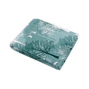 Пододеяльник Iris Home ранфорс Wood зеленый 175*215