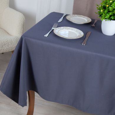 Скатерть водоотталкивающая Aquastop 150х200 см Dark Gray