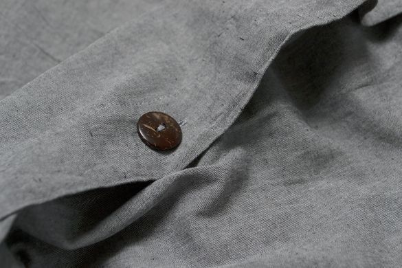 Постільна білизна Lotus Home Washed cotton - Solid antracite сімейний