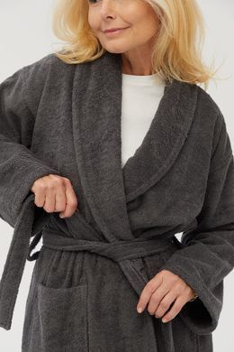Халат махровий Lotus Home Basic Line antrasit XXL