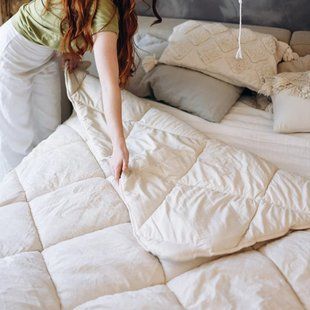Ковдра "WASHED COTTON" білий