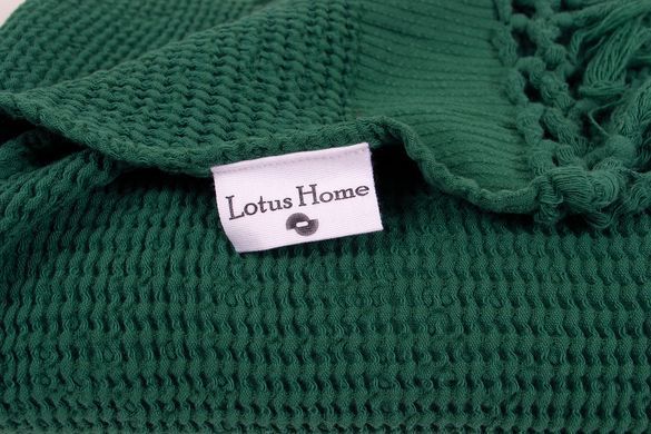 Плед Lotus Home - Rius green зелений 130*170