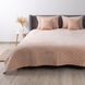 Покривало ТЕП VELOUR 180х240 см пудрове/ромб круглий