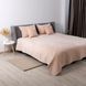 Покривало ТЕП VELOUR 180х240 см пудрове/ромб круглий