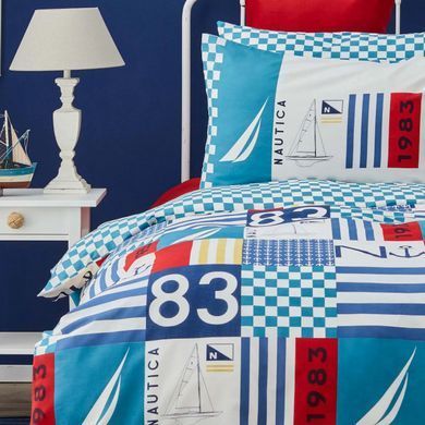 Постельное белье Nautica Home Sailing Race ранфорс подростковый