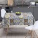 Скатерть водоотталкивающая Panama 180х220 см Gray provence