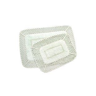 Набір килимків Irya Lizz mint ментоловий 70x100+45x65