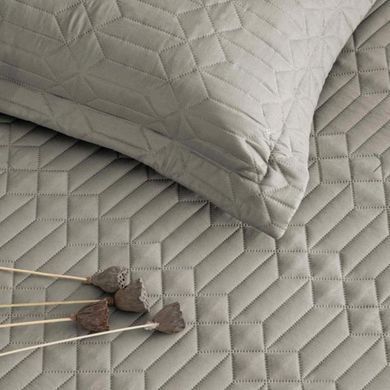 Покрывало стеганое TAC Parley Vizion 250&times;260см + две наволочки 50&times;70см