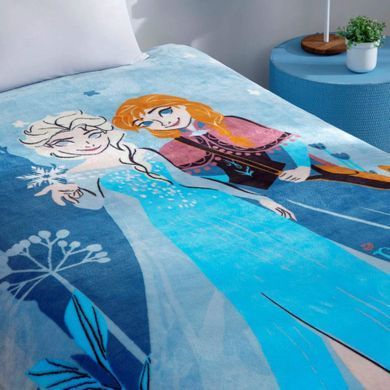 Покрывало-плед TAC Disney Frozen Flowers Power 160&times;220 см