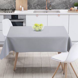 Скатерть водоотталкивающая Aquastop 140х180 см Light Gray