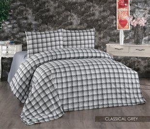 Сімейний комплект Belizza Classical Grey Фланель