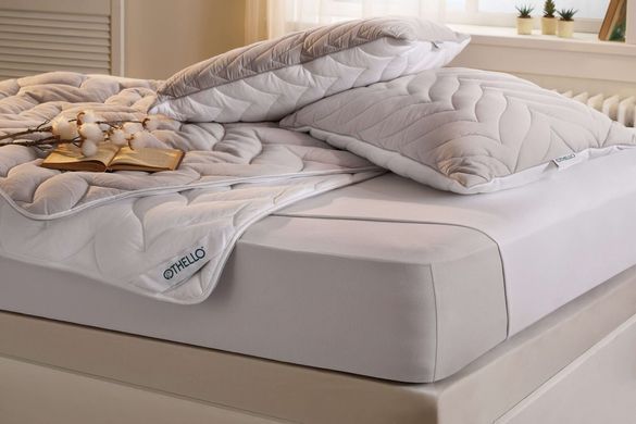 Ковдра антиалергенна Othello Colora Grey/White King Size 215х235 см