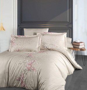 Сімейний комплект First Choice Wisteria Powder Сатин