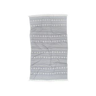 Рушник Barine Pestemal Chalkboard 95x165 Grey сірий