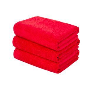 Рушник Lotus Home - Hotel Basic червоний 50*90 (16/1) 450 г/м&sup2;