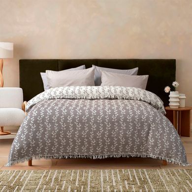 Покривало Lotus Home - Riba kahve кавовий 190*225