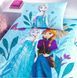 Стьобане покривало TAC Disney Frozen Flower Power 160&times;220 см + наволочка