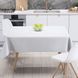 Скатерть водоотталкивающая Panama 180х220 см White