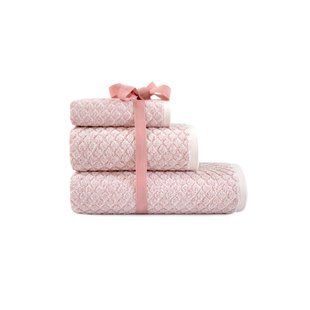 Набор полотенец Irya Jena pembe розовый 33*33+50*90+70*140
