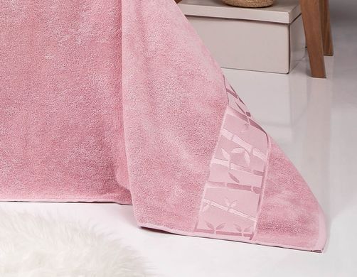 Махрове бамбукове покривало/простирадло Belizza Pink 200&times;220 см